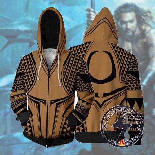 Aquaman Hoodie - Arthur Curry Zip Up Hoodie #19HW02